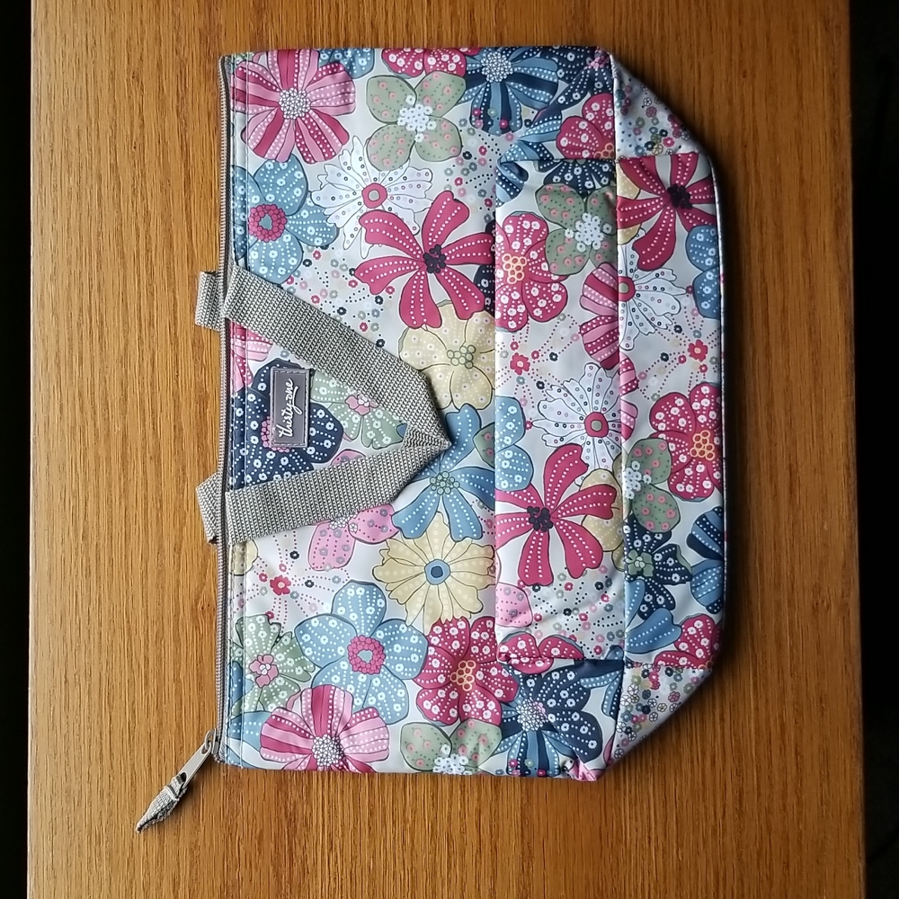 Thirty One Go-to Thermal Floral Lunch Bag Small Tote ***Set of 2***